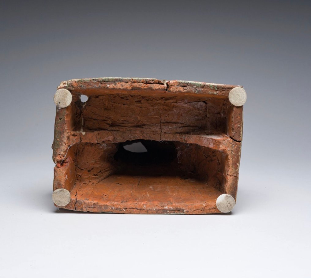 Sculpture, Maria Magdalena in extase - 56 cm - Earthenware #4.3