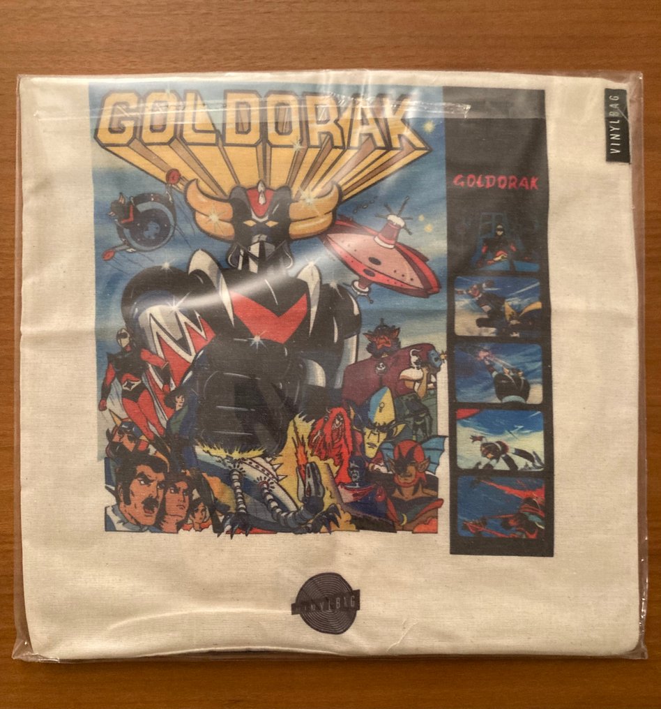 Goldorak - Limited Edition LP  with Collector Tote bag - Mint - Disque vinyle unique - 2019 #4.3