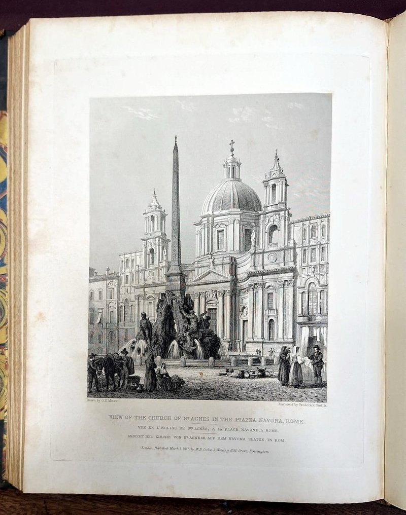 W. B. Cooke; H. Noel Humphreys - Rome and its Surrounding Scenery - 1840-1840 #2.1