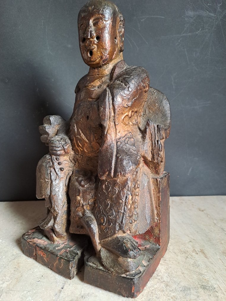 Chinese Wijze - 木 - 中國 - 清朝（1644-1911）  (沒有保留價) #2.1