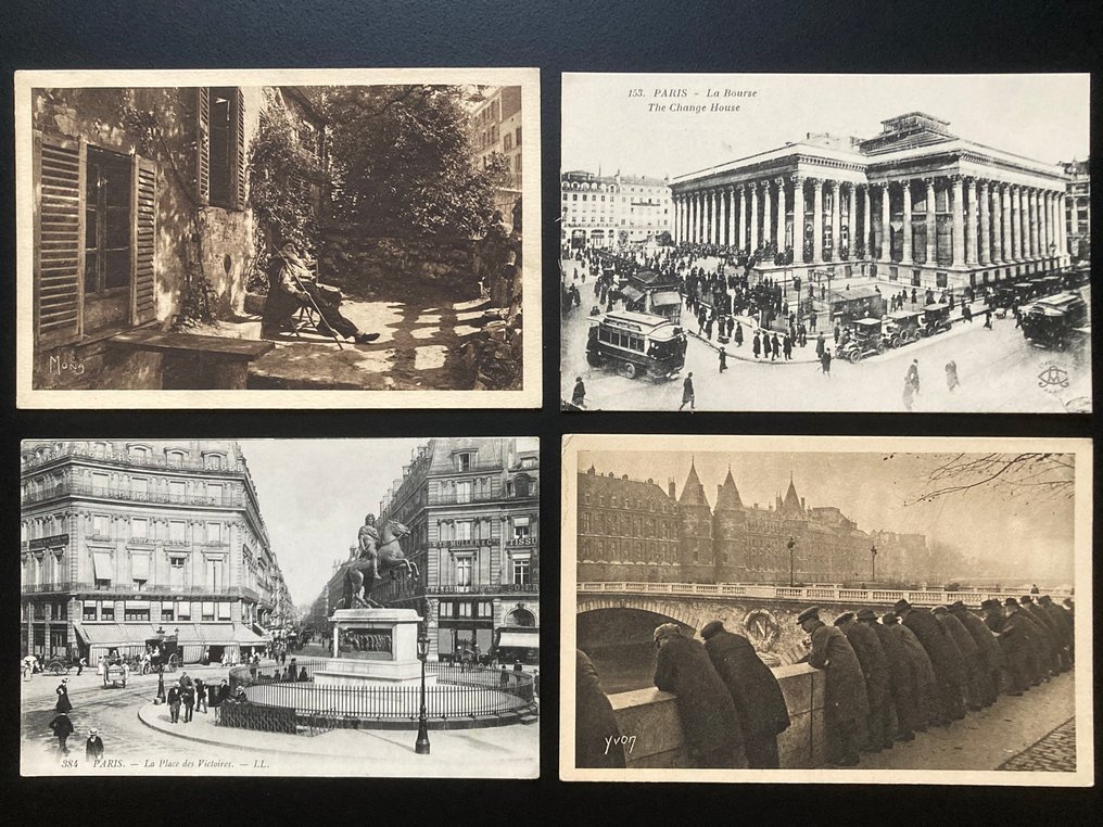 法国 - 巴黎 - 明信片 (50) - 1900-1940 #2.1