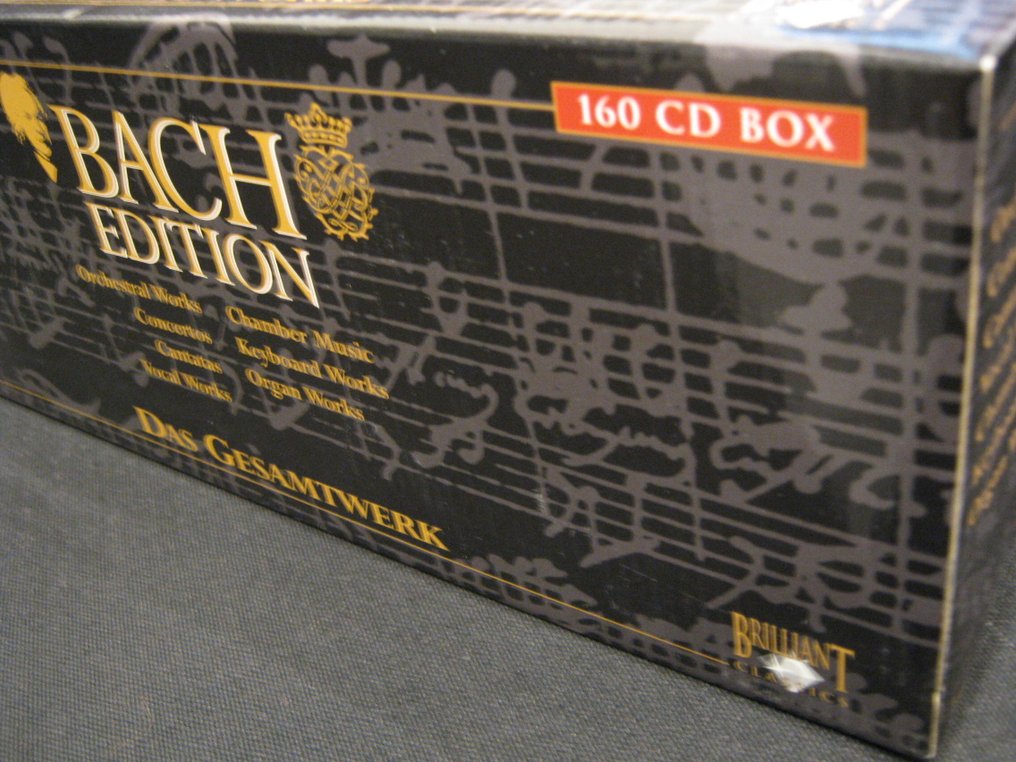 Johann Sebastian Bach - Différents artistes - Bach Edition Das Gesamtwerk - 160 CDs - Différents titres - Coffret CD - 2010 #3.2