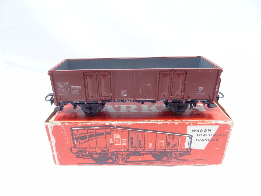 Märklin H0 - 4502/4504/4509/4514/4602/4623/4636. - 模型貨運火車 (7) - 7x 货车车厢 - DB #4.3
