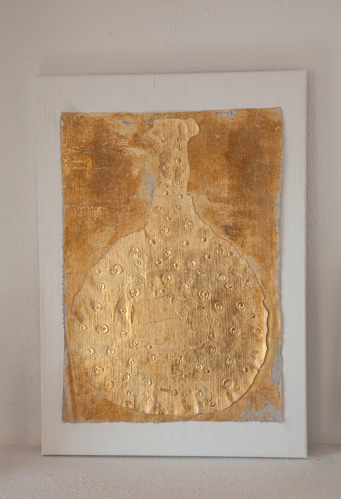 Fran gonzalez (1959), @contemporarygilding - "Silk Road" #2.1