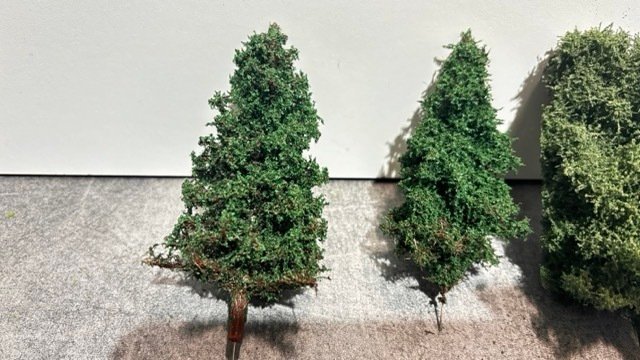 Ultra Realistische modelbouw bomen H0, N, TT - eigen productie - Model train scenery (5) - willow trees #2.1