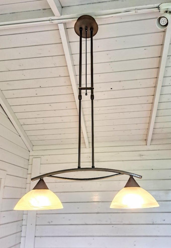 Φωτιστικό οροφής - Ρυθμιζόμενο σε ύψος φωτιστικό βιβλιοθήκης. #1.0