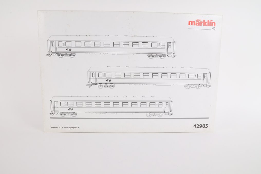 Märklin H0 - 42903 - Set Machetă tren transport călători (1) - ICK set - NS #1.0