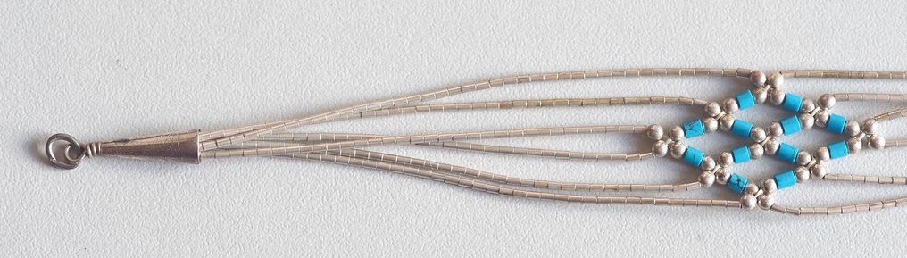 Joias de prata, brincos, pulseira, colar - Zuni - Estados Unidos (Sem preço de reserva) #2.1