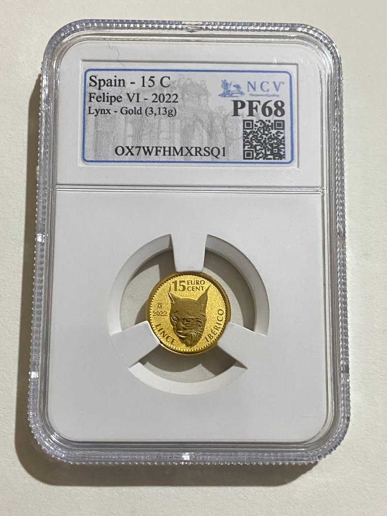 Spain. 15 Cent 2022 #1.0