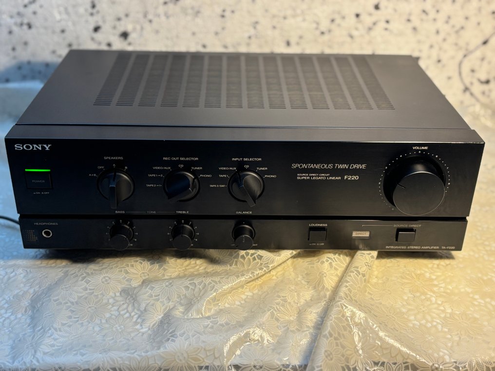 Sony - TA-F220A Faststoff integrert forsterker #1.0