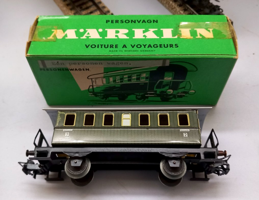 Märklin H0 - 3000/4000/4002/4040/7329 - Modeleltog (8) - BR89 med donderbussen - DB #3.2