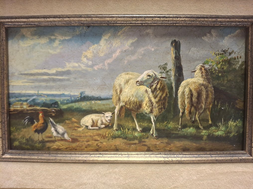 比利时学校 (XX) - Schapen met pluimvee #2.1