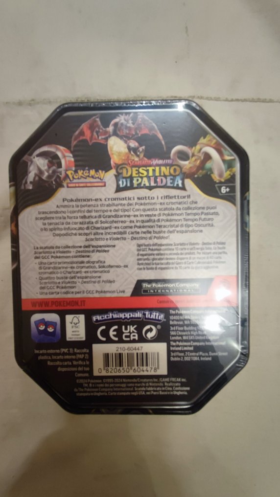 Pokémon - 7 Box - Destino di Paldea Tin con buste Evoluzioni di Paldea - Scarlet & Violet - Evoluzioni di Paldea #2.1