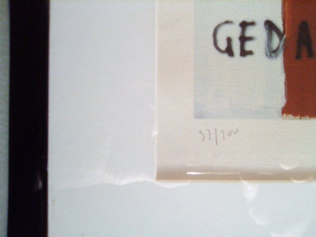 Peter Klasen (1935) - Le mur de Berlin / Ungehorsam. #2.1