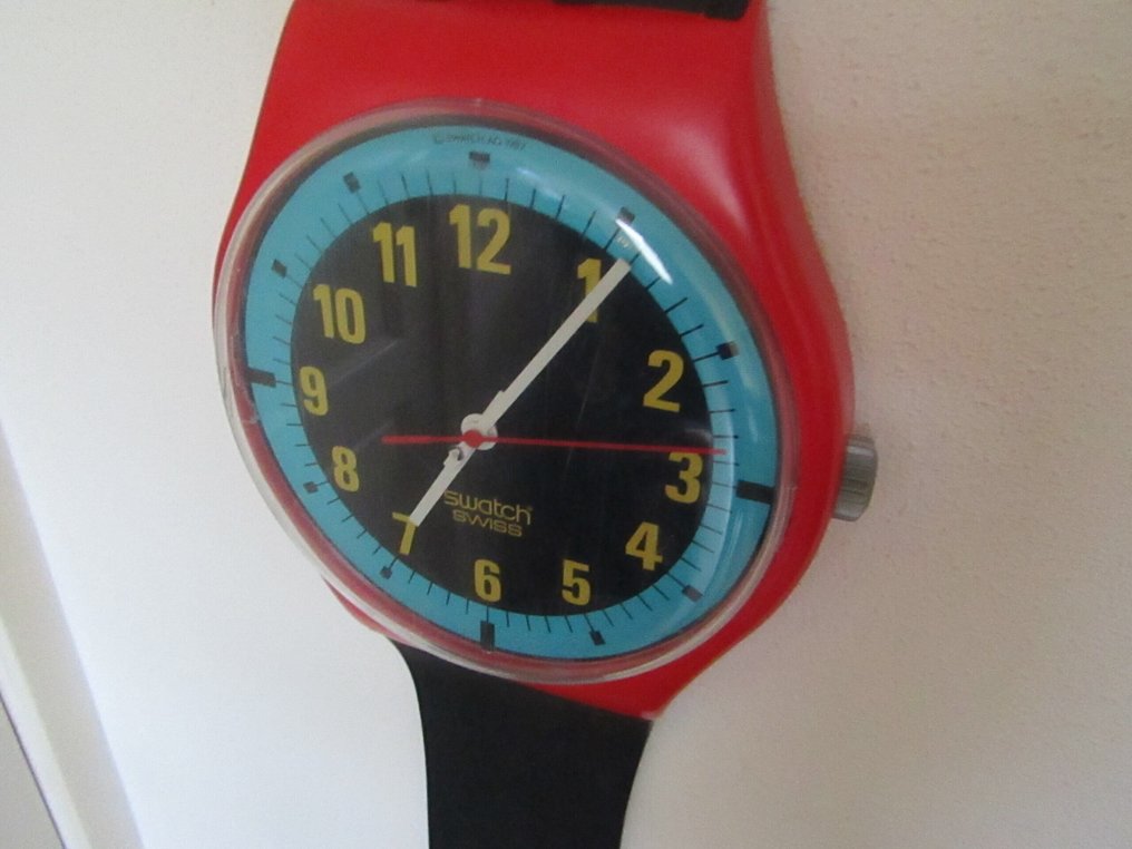 Wall clock - Swatch -   Plastic - 1980-1990 #1.0