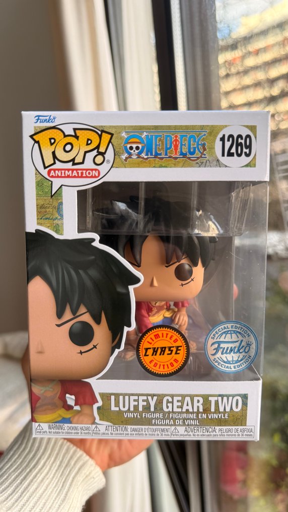 Funko  - Funko Pop Luffy Gear Two CHASE #1269 One Piece #1.0