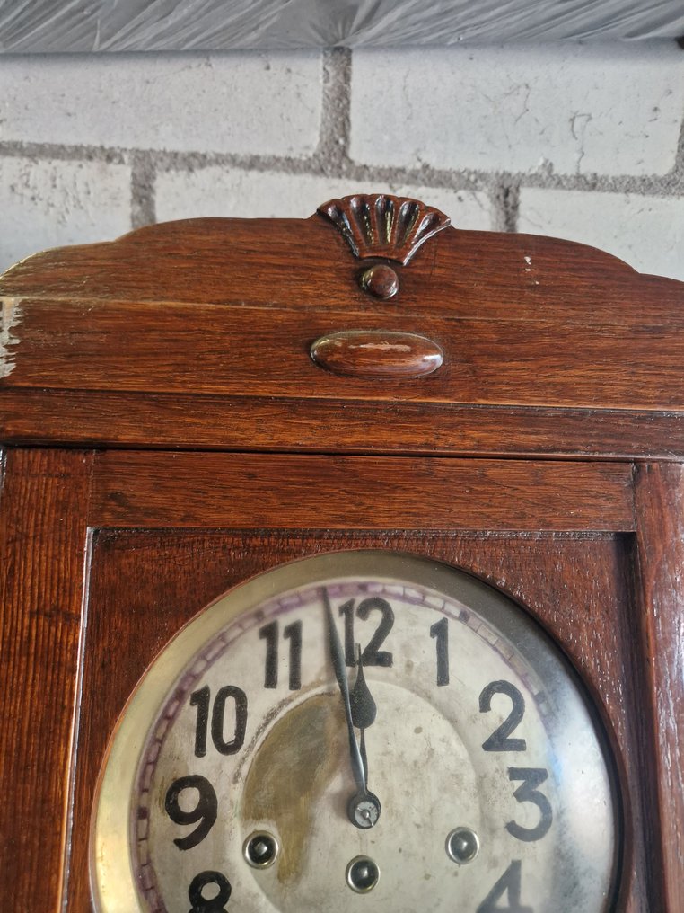 Ur - Træ, Bronze, Messing - 1930-1940 - Vægur #3.2