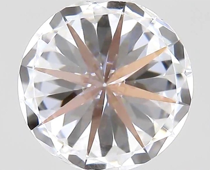 Nincs minimálár - 1 pcs Gyémánt  (Természetes)  - 0.50 ct - Kerek - D (színtelen) - VVS1 - Amerikai Gemmológiai Intézet (GIA) #2.1