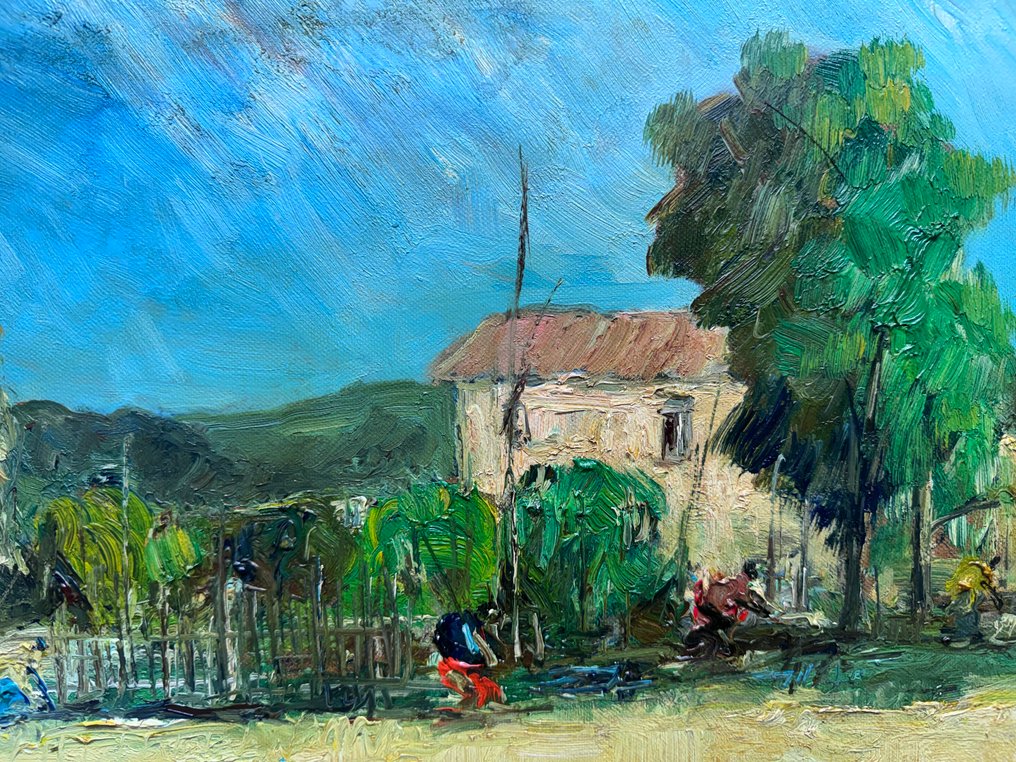 Rocco Carvelli (XX) - Paesaggio di campagna #3.2