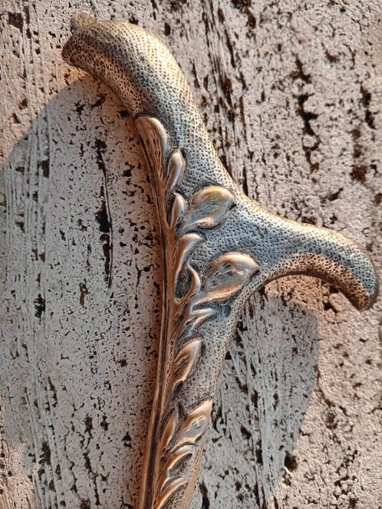 Antico Walking stick - .800 silver - Silver handle 800 #3.2