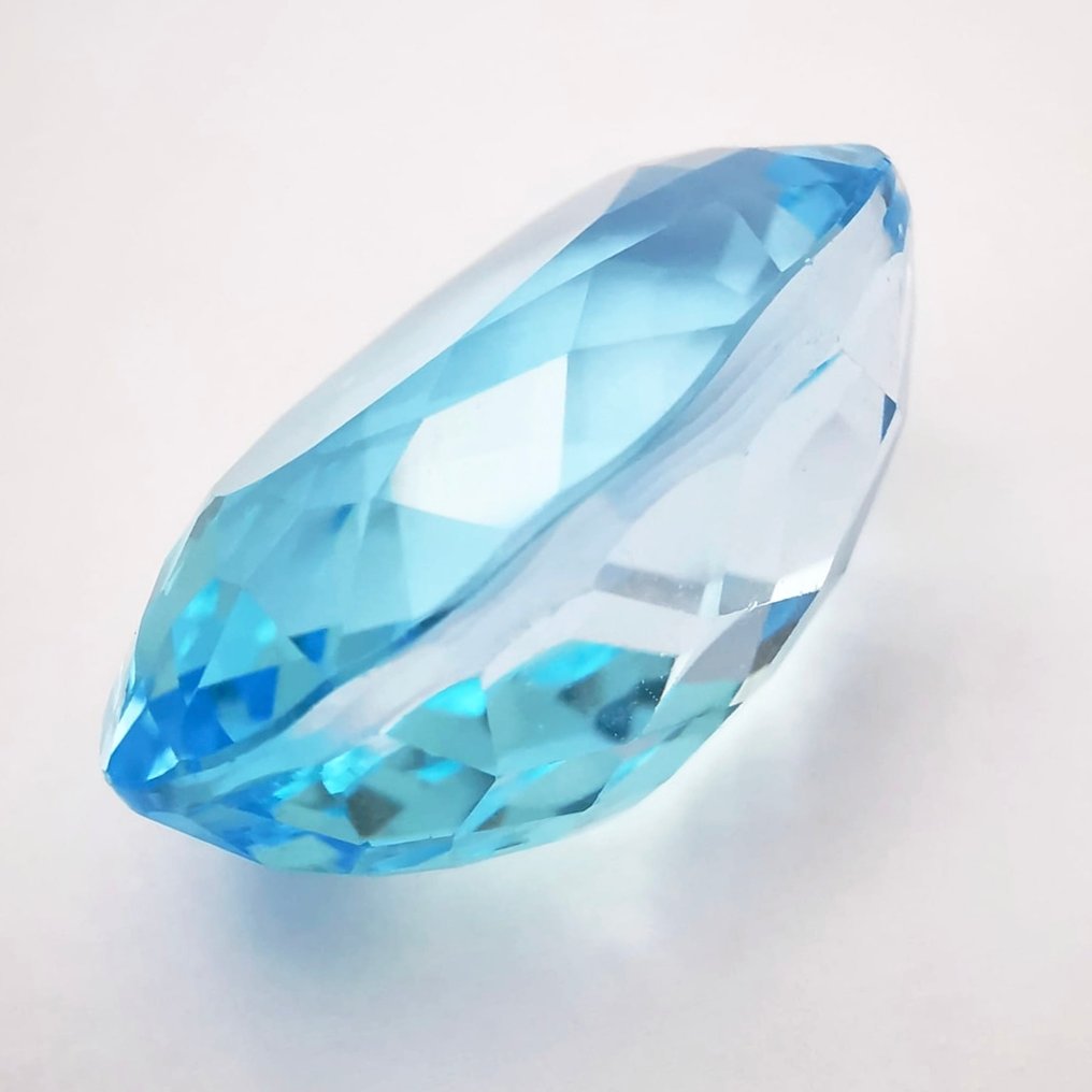No reserve price Topaz  - 42.50 ct - Antwerp Laboratory for Gemstone Testing (ALGT) - Sky Blue Topaz #2.1
