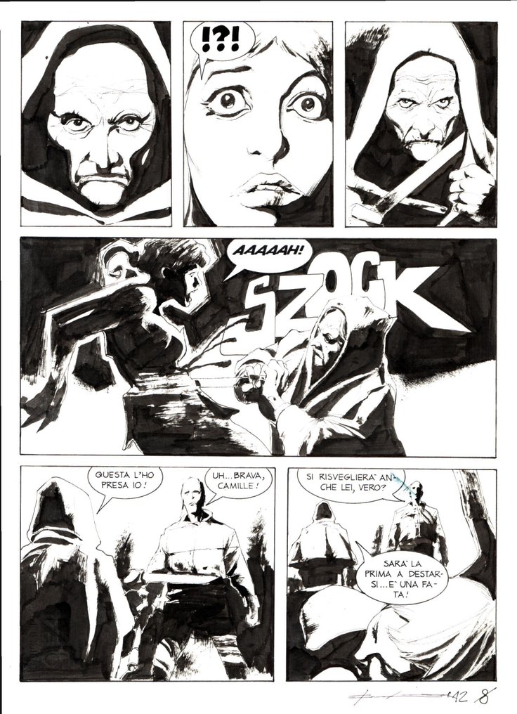 Roi, Corrado - 1 Original page - Brendon #86 - "La strega d'inverno" - 2012 #1.0