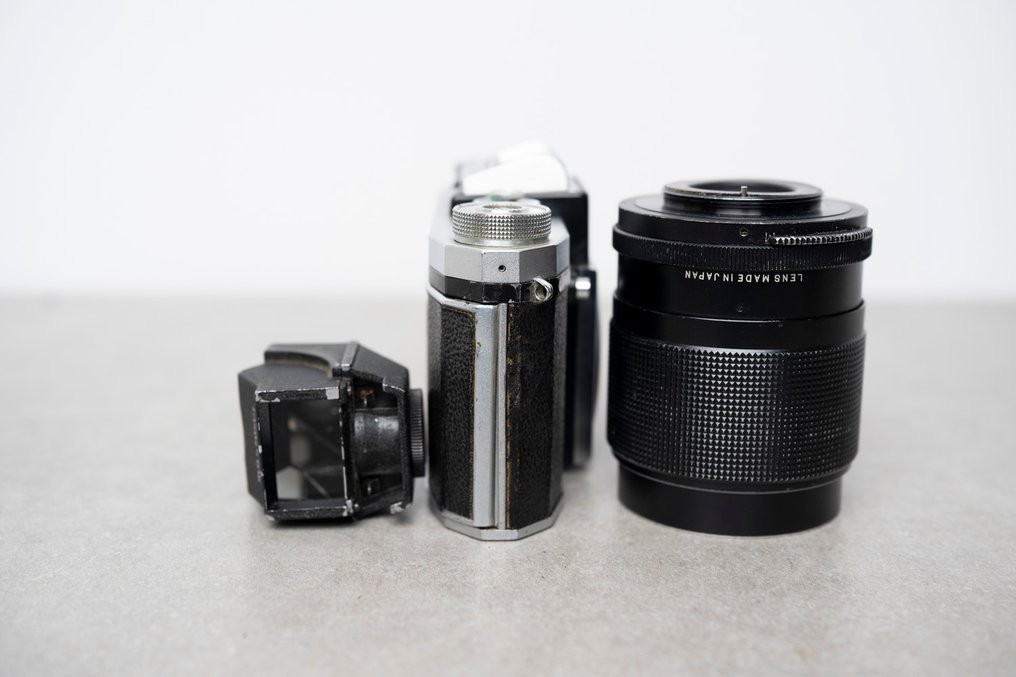 KW (Kamera-Werkstätten) Praktica + Alfotar 2,8/135mm + eye-level viewfinder - M42 | Egylencsés reflex fényképezőgép (SLR) #4.3