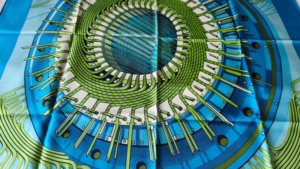 Hermès - ALTERNATEUR by Pierre Péron, 1971 - Φουλάρι #2.1