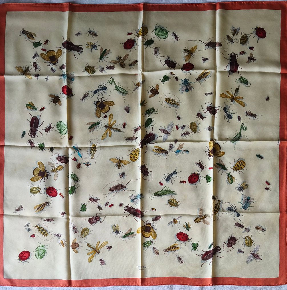 Hermès - INSECTES by Hugo Grygkar & La Torre - Φουλάρι #1.0