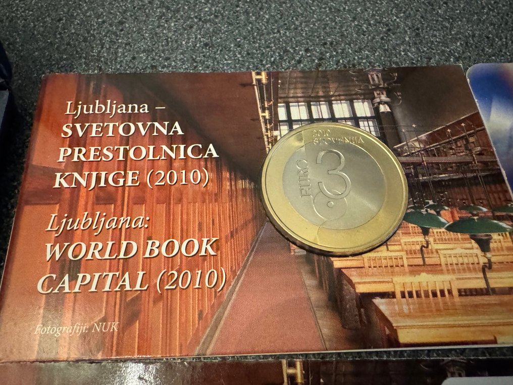 Σλοβενία. 3 Euro 2010/2024 (13 stuks) (χωρίς τιμή ασφαλείας) #2.1
