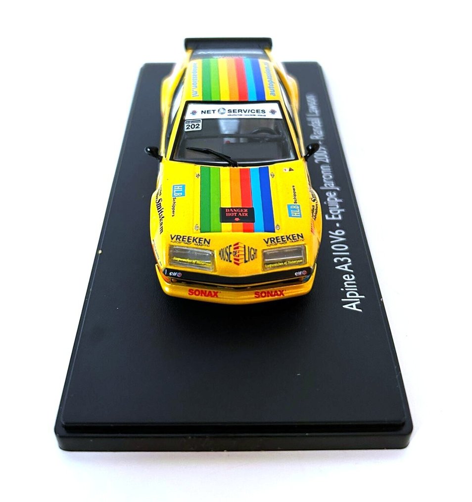 Equippe Jarron – Renault Alpine A310 V6 1:43 - Modelbil #1.0