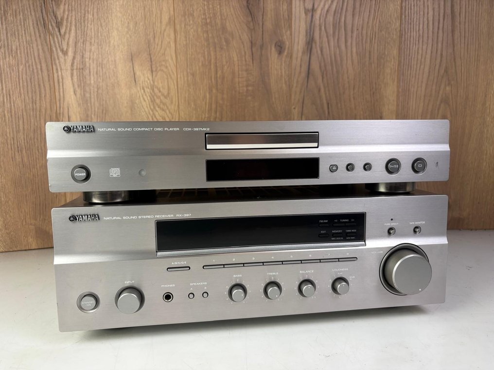 Yamaha - RX-397 Receiver + CDX-397MK2 CD Player Stereoset #2.1
