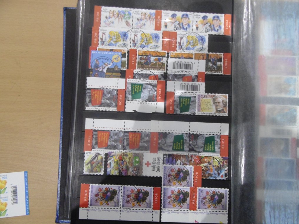 Βέλγιο 2002/2003 - Περίπου πλήρης συλλογή με όλες τις κεντρικές σφραγίδες από διάφορους δήμους. #3.2