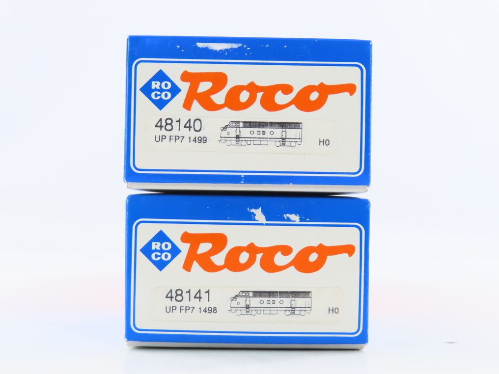 Roco H0 - 48140/48141 - 柴油電力混合火車 (2) - FP7 met dummy - Union Pacific Railroad #3.2