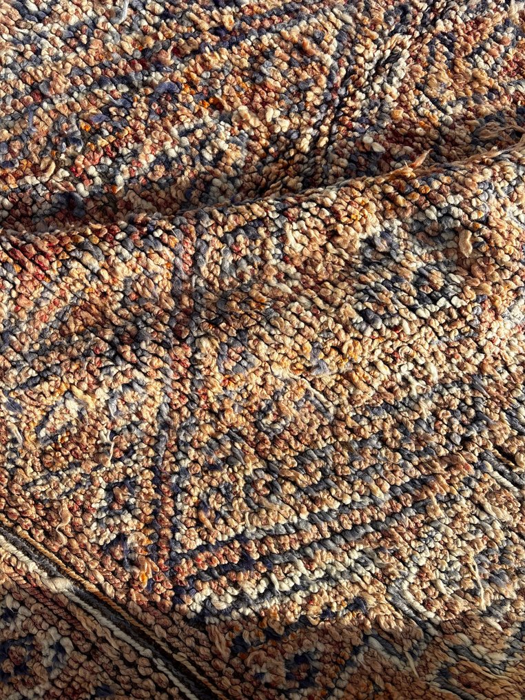 复古摩洛哥Boujad地毯——手工编织的Berber羊毛 - 地毯 - 280 cm - 180 cm - 手工编织羊毛地毯 #4.3