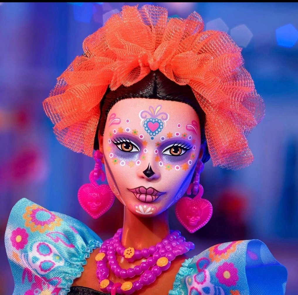 Mattel  - Κούκλα Barbie Barbie Día de Muertos - 2010-2020 - Ινδονησία #1.0