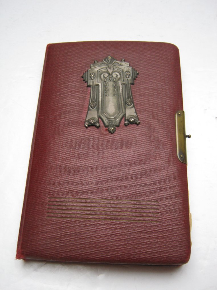 Poësie album - Volledig gevuld, 19e eeuwse litho's - 1908 #1.0