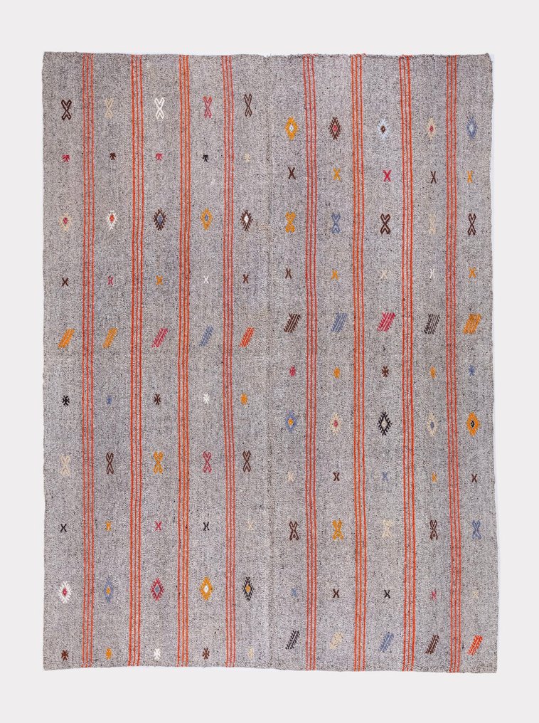 地毯 - 261 cm - 192 cm - 部落 Pala Kelim，60年代 #1.0