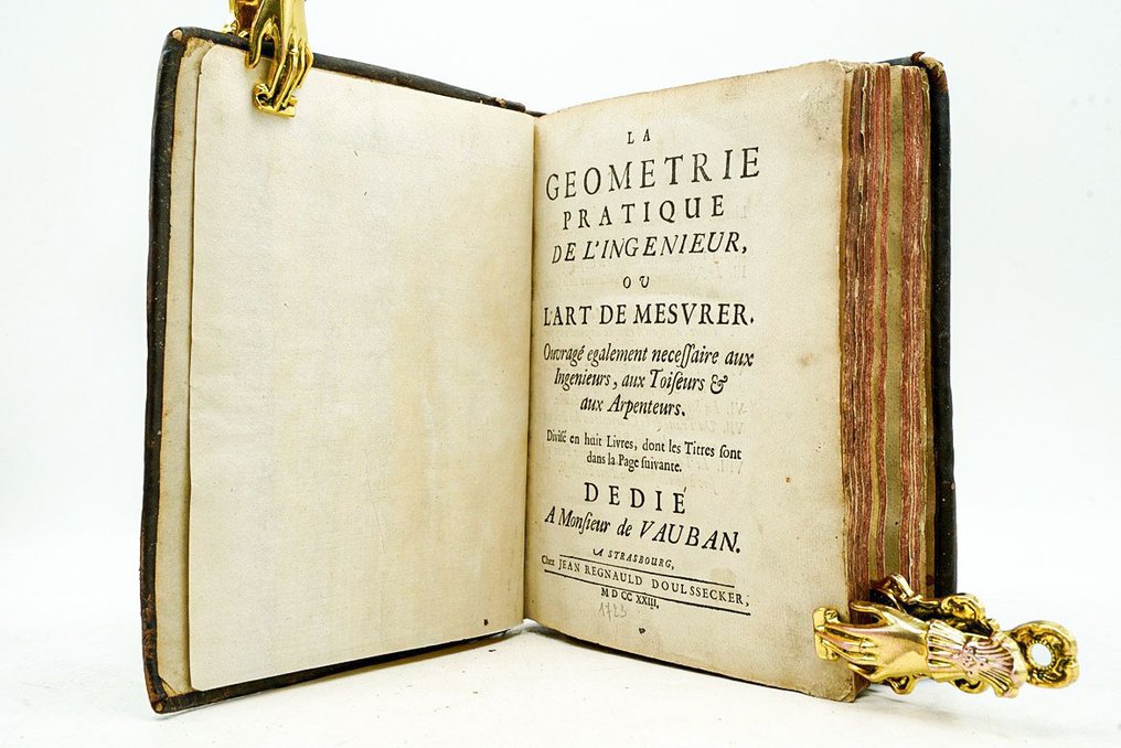Paul de Clermont - La géométrie pratique de l'ingénieur, ou l'art de mesurer - 1723 #2.1