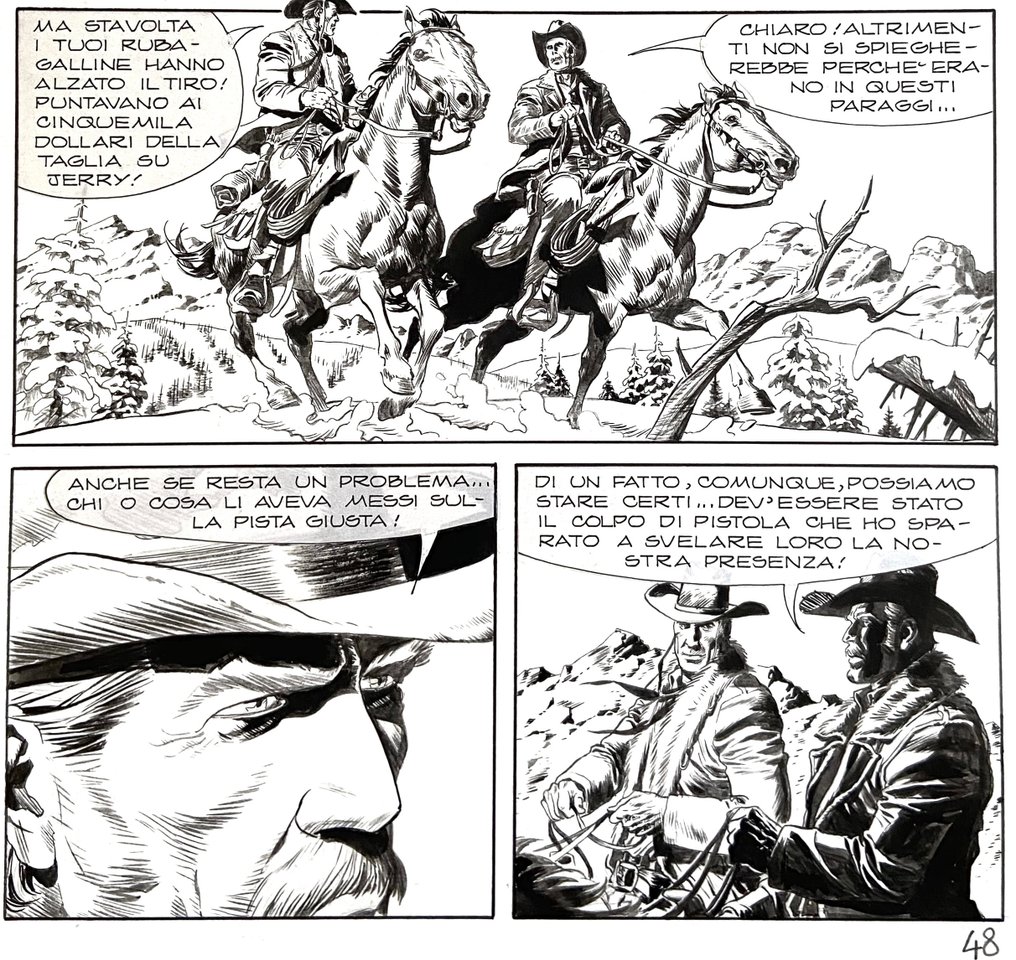 Cestaro, Gianluca - 1 Original page - Tex #2.1