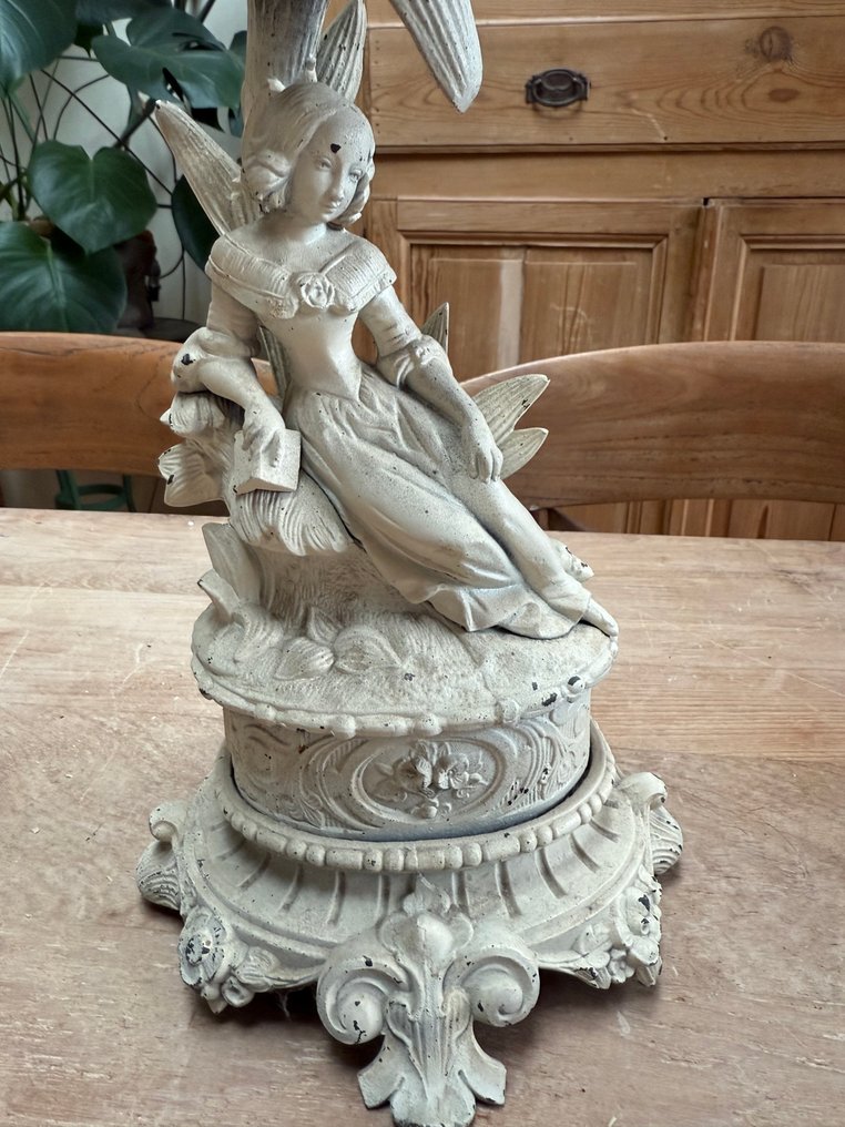 D.G. - 烛台 男人和女人 (2) - 铸铁 - Louis XV 桥式烛台 #4.3