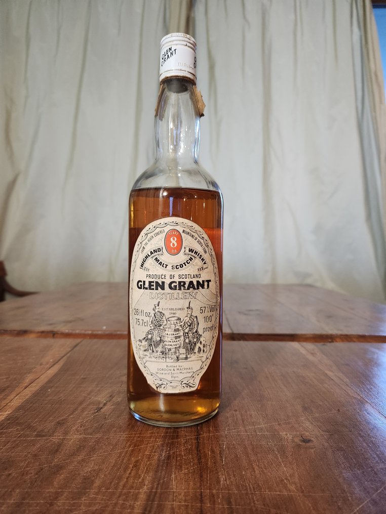 Glen Grant 8 years old 100° proof - Gordon & MacPhail  - b. fine degli anni '70 primi anni '80 - 75,7cl #1.0
