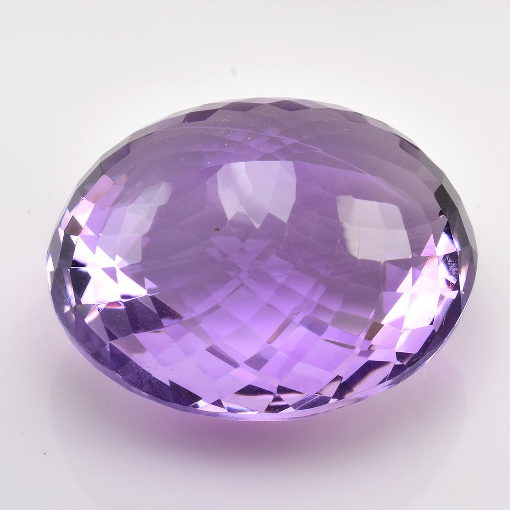 χωρίς τιμή ασφαλείας - 1 pcs  Μωβ Αμέθυστος  - 47.03 ct - Διεθνής Ένωση Έγχρωμων Πολύτιμων Λίθων (ICA GemLab) #4.3