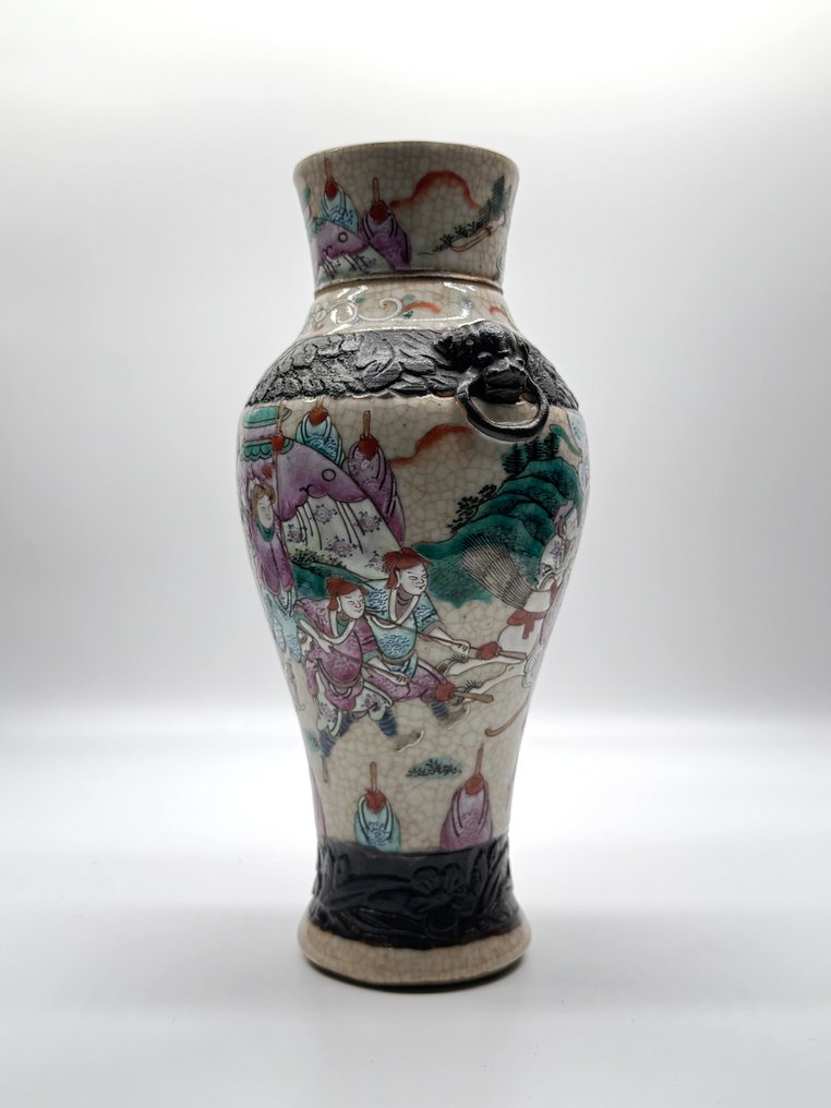 花瓶 - 瓷器 - 中國 - 清光緒（1875-1908） - 南京  (沒有保留價) #1.0