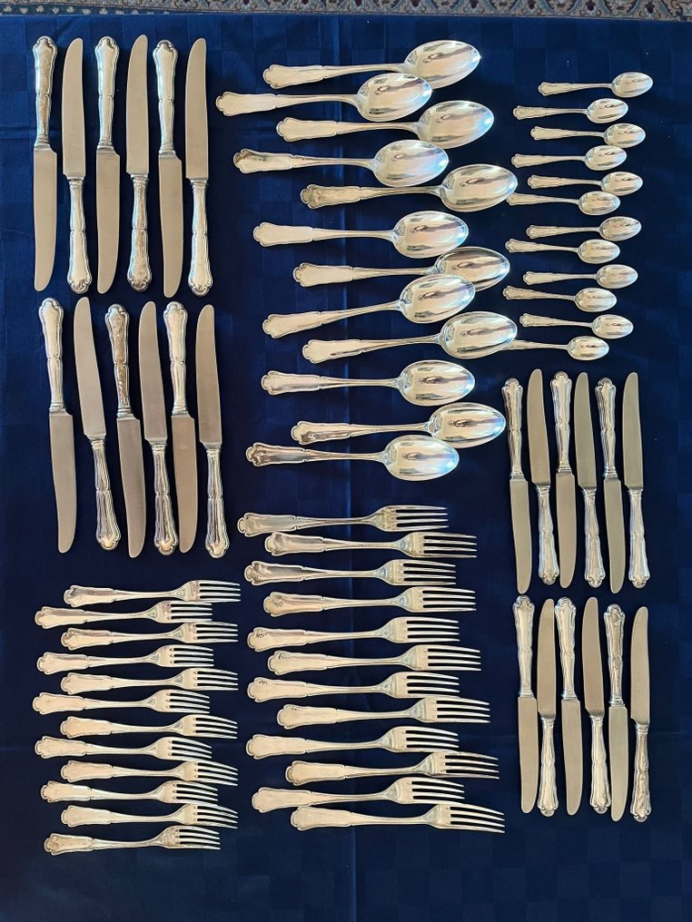 Bestik sæt til 12 (72) - .800 sølv #1.0