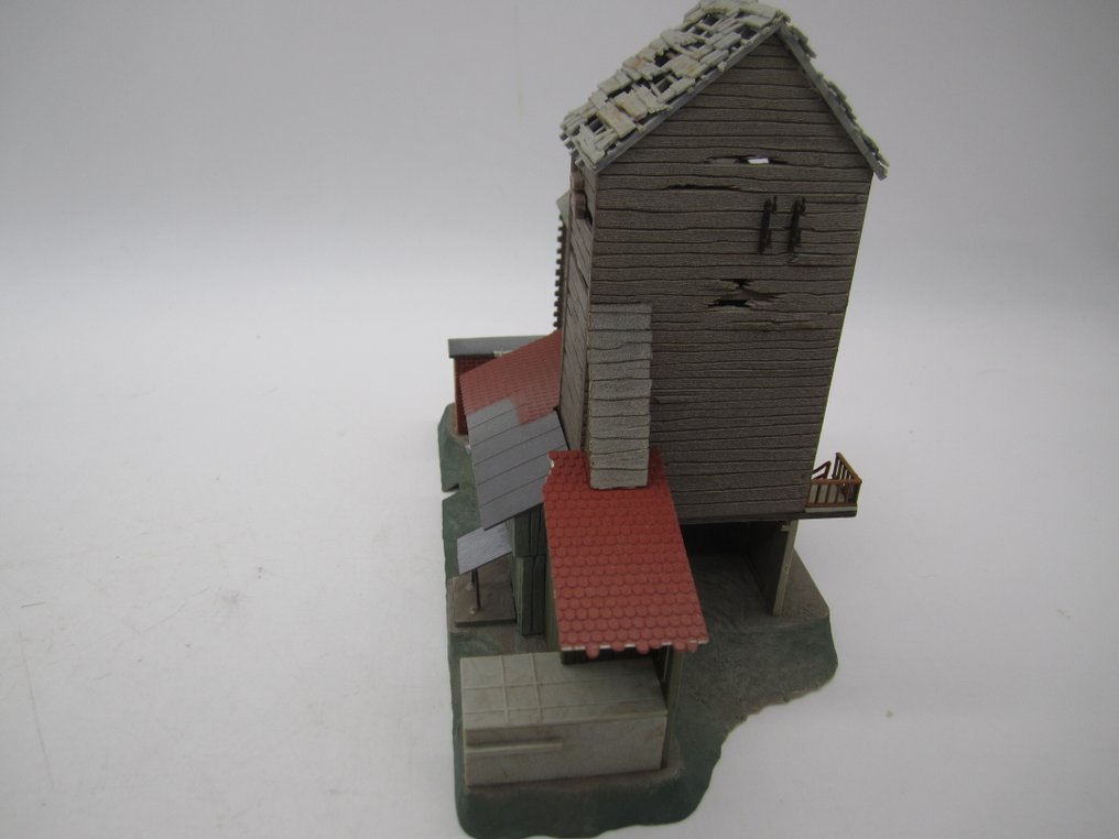 Faller, Vollmer H0 - 288/5610/5612/5723 - Machete tren (10) - 10 clădiri legate de producția de lemn și instalație de depozitare. #4.3