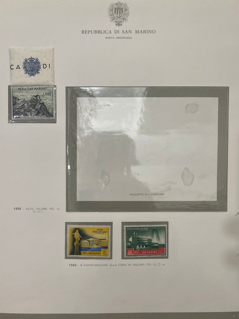 Σαν Μαρίνο 1956/1982 - Σαν Μαρίνο, συλλογές γραμματοσήμων από το 1956 έως το 1982, καινούργια με άθικτη κόλλα. #3.2