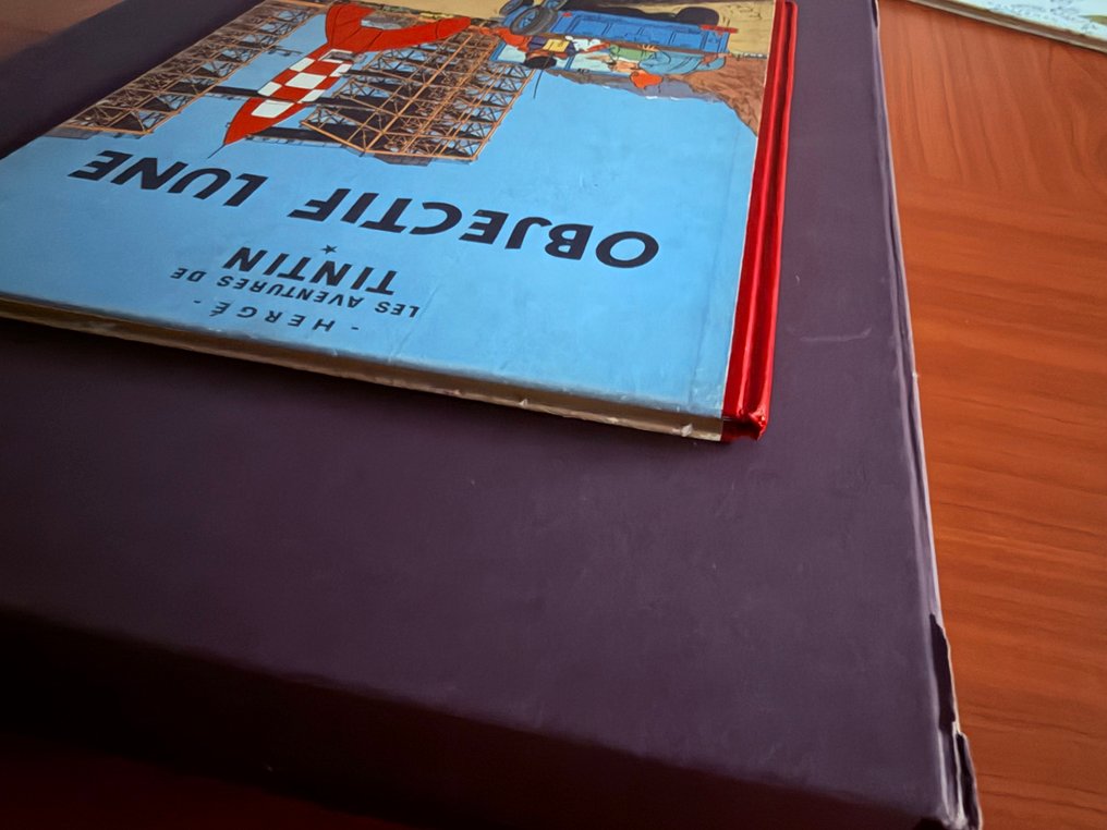 Tintin T16 - Objectif Lune (B8) - C - 1 Album - 比利時文第一版 - 1953 #4.3