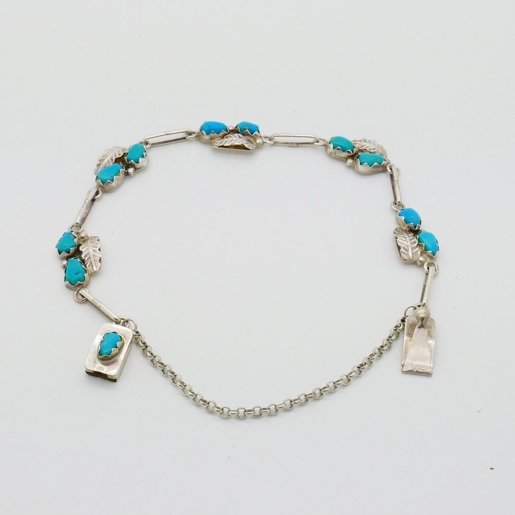 Braçadeira - turquesa - Navajo - Estados Unidos (Sem preço de reserva) #4.3