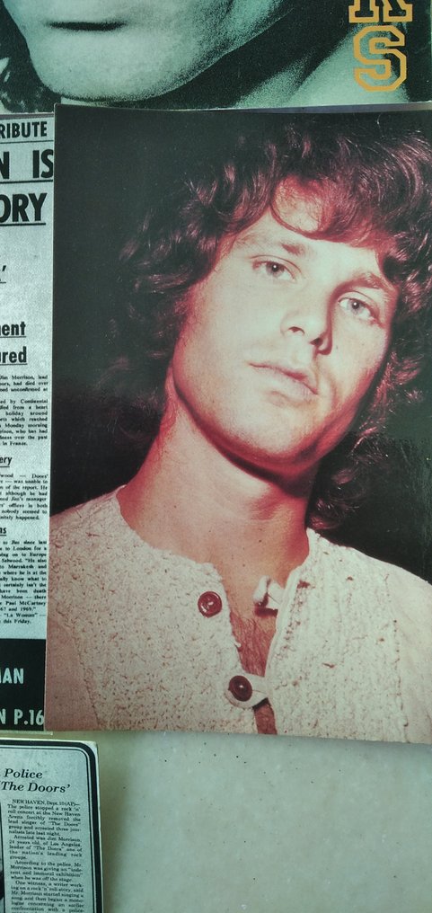 Doors, Jim Morrison - 一批九张原版复古明信片（意大利，1970年代） - 1990 #3.2
